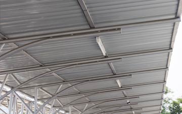 installing Halwill Junction metal roofing